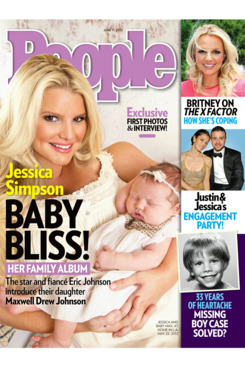Jessica Simpson and Maxwell Drew Johnson.