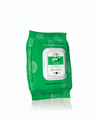 Yes To Cucumbers Facial Towelettes.