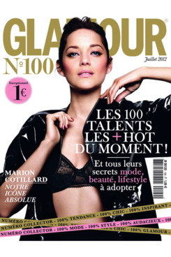 Marion Cotillard for French <em>Glamour</em>.