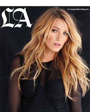 Blake Lively for the <em>Los Angeles Times Magazine</em>.