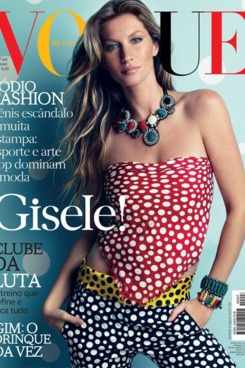 Gisele for Vogue Brazil.