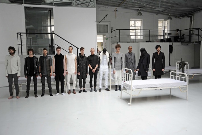 Models at the Y Project by Yohan Serfaty.