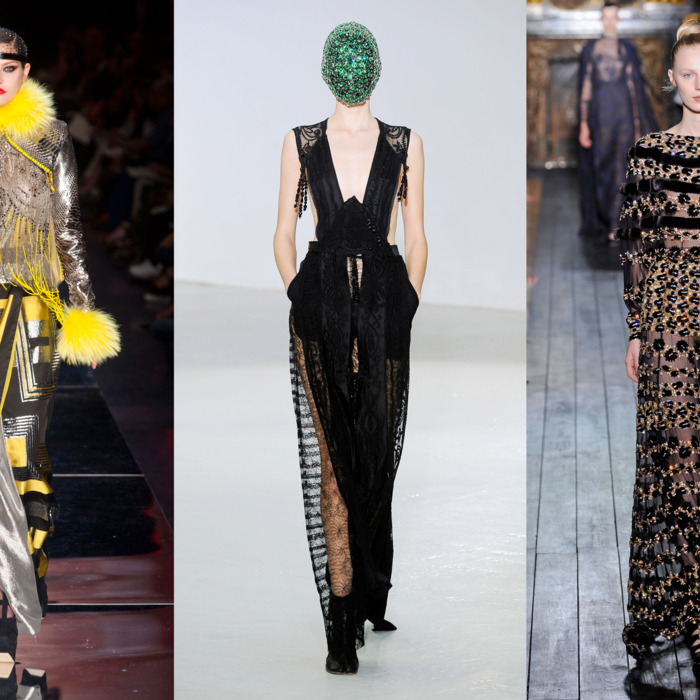 Jean Paul Gaultier, Maison Martin Margiela, and Valentino.
