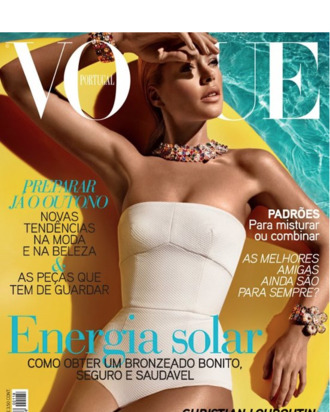 Doutzen Kroes for <em>Vogue</em> Portugal.