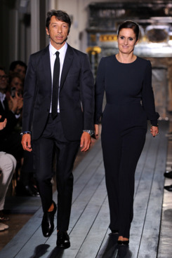 Pier Paolo Piccioli and Maria Grazia Chiuri.