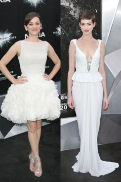Marion Cotillard and Anne Hathaway.