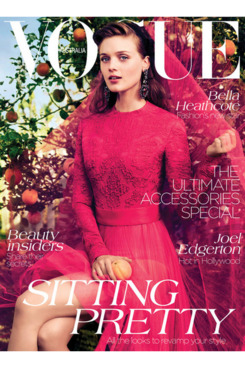 Bella Heathcote for <em>Vogue</em> Australia.