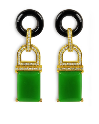 Rachel Zoe's earrings.