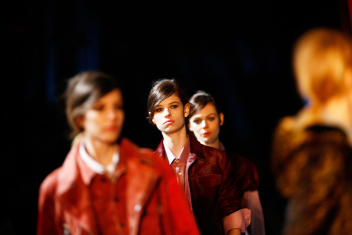 Diesel Black Gold's runway show.