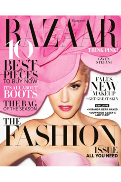 Gwen Stefani for <em>Harper's Bazaar</em>.