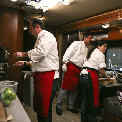Cooking on an RV: not degrading at all!