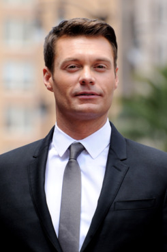 LOS ANGELES, CA - MAY 23: TV personality Ryan Seacrest poses at Simon Fuller's Hollywood Walk of Fame star presentation ceremony at Hollywood & Vine on May 23, 2011 in Los Angeles, California. (Photo by Kevin Winter/Getty Images)