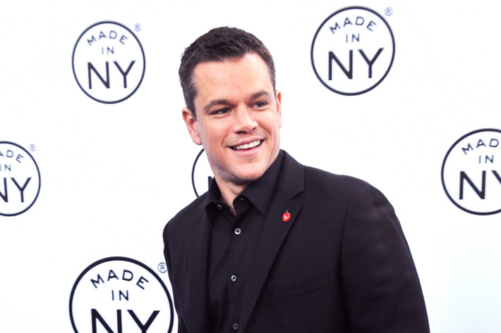 NEW YORK, NY - JUNE 06: Event honoree, actor Matt Damon attends the 6th annual Made In NY awards at Gracie Mansion on June 6, 2011 in New York City. (Photo by Gary Gershoff/Getty Images)