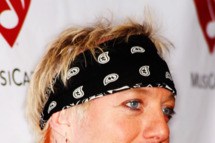 HOLLYWOOD - MAY 09: Recording artist Jani Lane attends the fourth annual MusiCares Benefit Concert at The Music Box @ Fonda on May 9, 2008 in Hollywood, California. (Photo by Frederick M. Brown/Getty Images)