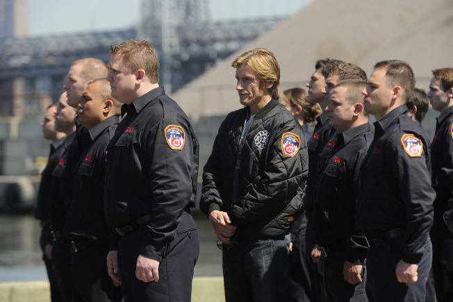 RESCUE ME: Denis Leary (Center) in RESCUE ME airing Wednesday, September 7 on FX. CR: Jeff Niera / FX