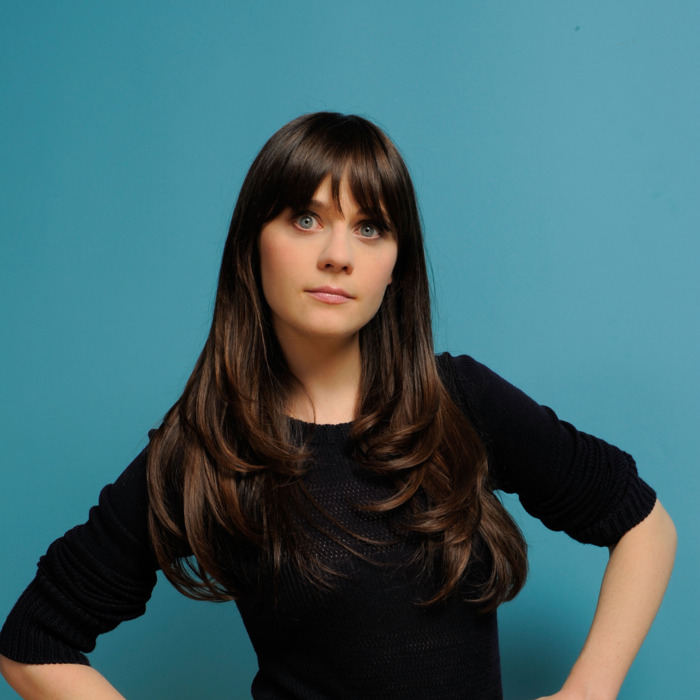 Despite the bangs and quirks, she's really not a vegan.