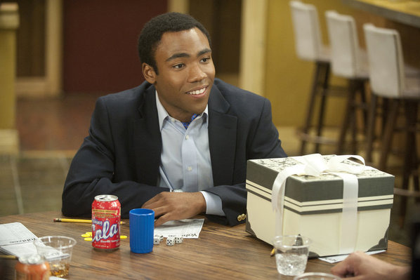 COMMUNITY -- "Remedial Chaos Theory" Episode 303 -- Pictured: Donald Glover as Troy -- Photo by: Lewis Jacobs/NBC