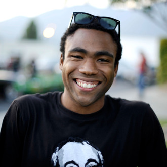 LOS ANGELES, CA - AUGUST 20: Rapper Childish Gambino hanging out backstage at the 8th annual Rock The Bells festival sponsored by Reebok at San Manuel Amphitheater on August 20, 2011 in Los Angeles, California. (Photo by Jerod Harris/WireImage)