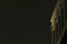 EXCLUSIVE: 'Batman: The Dark Knight Rises' films scenes with flying cars in downtown LA. The latest film in the Batman saga closed down the streets of Los Angeles for their latest action scene. A six block radius was closed down whilst a helicopter airlifted cars around the city.
<P>
Pictured: Filming for The Dark Kight Rises
<P>
<B>Ref: SPL325024 151011 EXCLUSIVE</B><BR/>
Picture by: Whittle / Splash News<BR/>
</P><P>
<B>Splash News and Pictures</B><BR/>
Los Angeles:310-821-2666<BR/>
New York:212-619-2666<BR/>
London:870-934-2666<BR/>
photodesk@splashnews.com<BR/>
</P>