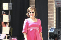Elisabeth Moss is seen on set for 'Mad Men' in Los Feliz, CA.
<P>
Pictured: Elisabeth Moss
<P>
<B>Ref: SPL326592 171011 </B><BR/>
Picture by: Fern / Splash News<BR/>
</P><P>
<B>Splash News and Pictures</B><BR/>
Los Angeles: 310-821-2666<BR/>
New York: 212-619-2666<BR/>
London: 870-934-2666<BR/>
photodesk@splashnews.com<BR/>
</P>