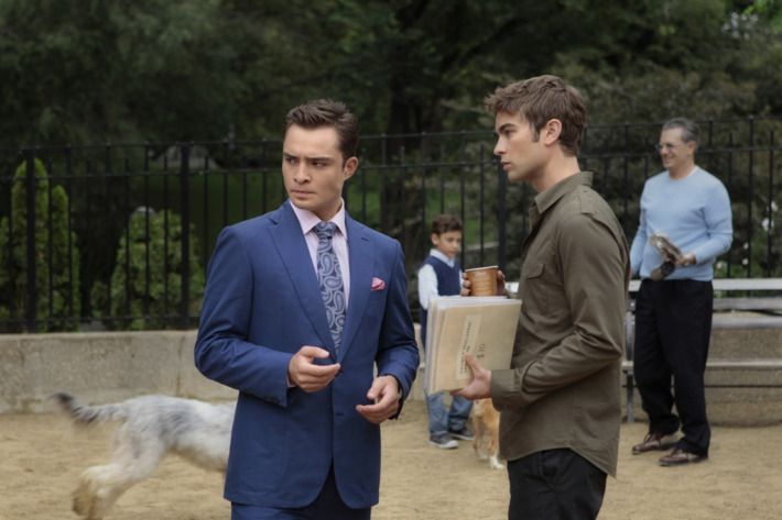 "The Fasting And The Furious"
GOSSIP GIRL
Pictured (L-R) Ed Westwick as Chuck Bass and Chace Crawford as Nate Archibald
PHOTO CREDIT: GIOVANNI RUFINO/©2011 THE CW NETWORK. ALL RIGHTS RESERVED