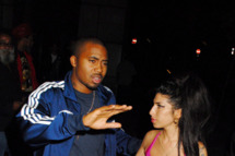LONDON, UNITED KINGDOM - JULY 21: Amy Winehouse and american rapper Nas are seen at kyashii Club on July 21, 2010 in London, England. (Photo by Sylvia Linares/FilmMagic)