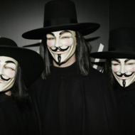 LONDON - MARCH 08: (UK TABLOID NEWSPAPERS OUT) Actors in character costume arrive at the UK Premiere of