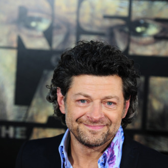 Actor Andy Serkis arrives at the Los Angeles premiere of