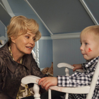 AMERICAN HORROR STORY: Episode 12: Afterbirth (Airs December 21, 10:00 pm e/p). Jessica Lange (L). CR: Prashant Gupta / FX.