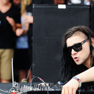 AUSTIN, TX - SEPTEMBER 17: Skrillex aka. Sonny Mooreperforms during day 2 of the 2011 Austin City Limits Music Festival at Zilker Park on September 17, 2011 in Austin, Texas. (Photo by C Flanigan/Getty Images)