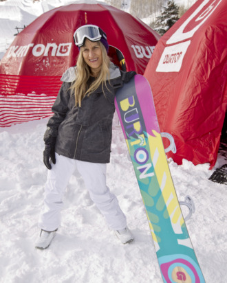 Director Catherine Hardwicke at the Burton Lounge at Park City Mountain Resort