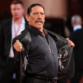 Mexican actor Danny Trejo arrives for the screening of