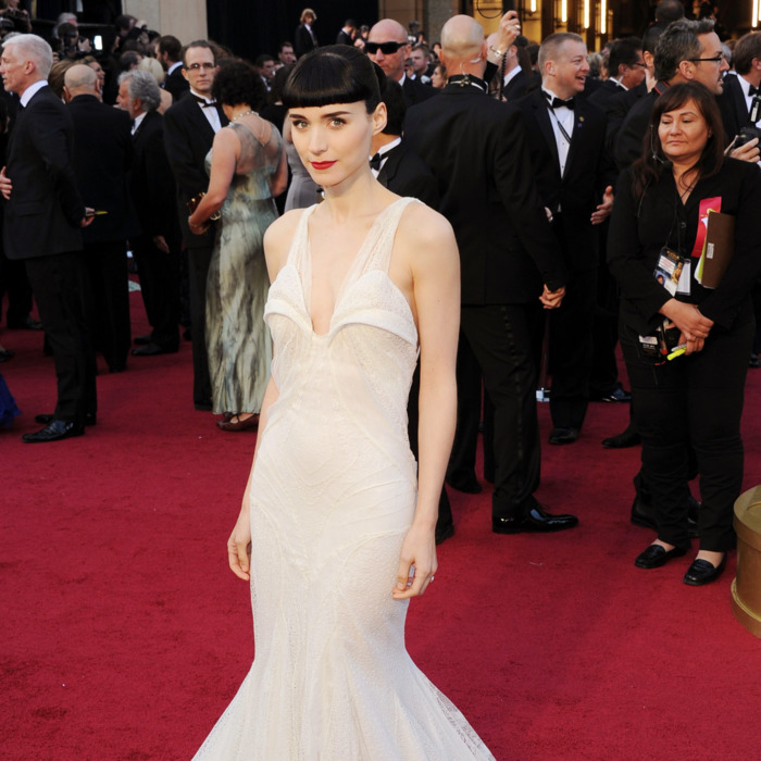 Actress Rooney Mara arrives at the 84th Annual Academy Awards