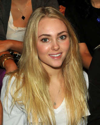 NEW YORK, NY - SEPTEMBER 11: Actress AnnaSophia Robb attends the Lela Rose Spring 2012 fashion show during Mercedes-Benz Fashion Week at The Studio at Lincoln Center on September 11, 2011 in New York City. (Photo by Stephen Lovekin/Getty Images for Mercedes-Benz Fashion Week)