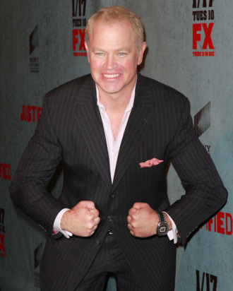 LOS ANGELES, CA - JANUARY 10: Actor Neal McDonough attends the premiere of FX Networks & Sony Pictures Television's