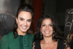HOLLYWOOD, CA - NOVEMBER 03: Elizabeth Chambers and Dina Eastwood attend Warner Bros.' World Premiere of