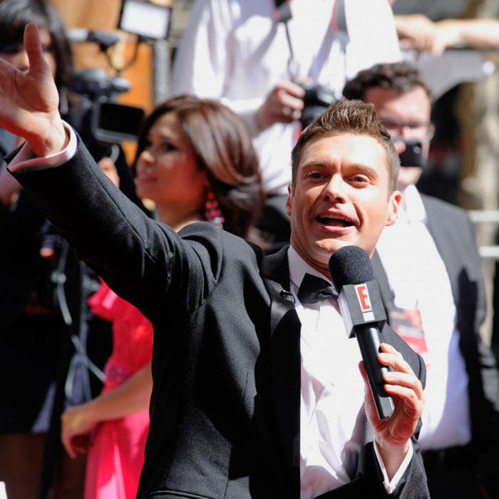 TV personality Ryan Seacrest arrives at the 63rd Annual Primetime Emmy Awards