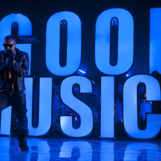 AUSTIN, TX - MARCH 19: Kanye West performs during VEVO Presents: G.O.O.D. Music at VEVO Power Station on March 19, 2011 in Austin, Texas. (Photo by Daniel Boczarski/Getty Images for VEVO) *** Local Caption *** Kanye West