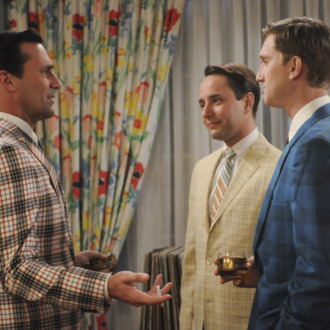 Don Draper (Jon Hamm), Pete Campbell (Vincent Kartheiser) and Ken Cosgrove (Aaron Staton) - Mad Men