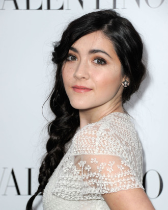 BEVERLY HILLS, CA - MARCH 27: Actress Isabelle Fuhrman at Valentino Rodeo Drive Flagship store opening on March 27, 2012 in Beverly Hills, California. (Photo by Frazer Harrison/Getty Images)