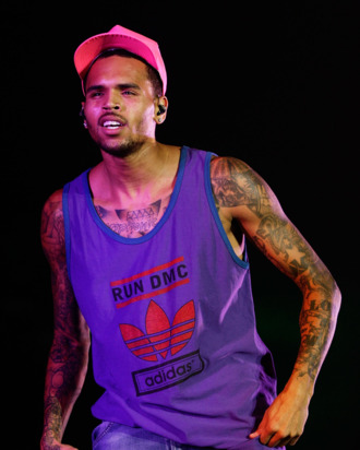 SYDNEY, AUSTRALIA - APRIL 15: Chris Brown performs live on stage during Supafest 2012 at ANZ Stadium on April 15, 2012 in Sydney, Australia. (Photo by Brendon Thorne/Getty Images)