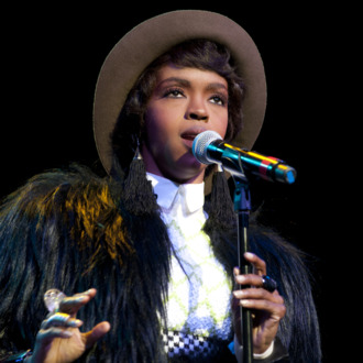 Lauryn Hill performs at the Rock and Roll Hall of Fame tribute concert honoring Aretha Franklin