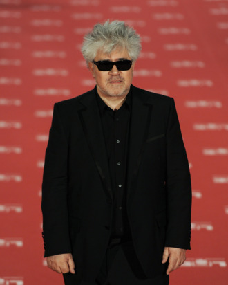 Spanish director Pedro Almodovar, nominated as best director for his film