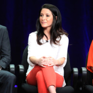 Dancer Bristol Palin speaks onstage at the