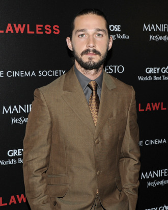Shia LaBeouf - The Cinema Society & Manifesto Yves Saint Laurent host a screening of The Weinstein Company’s
