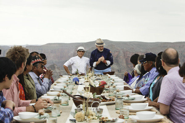 "The canyon air imbues our dishes with love and magic!"