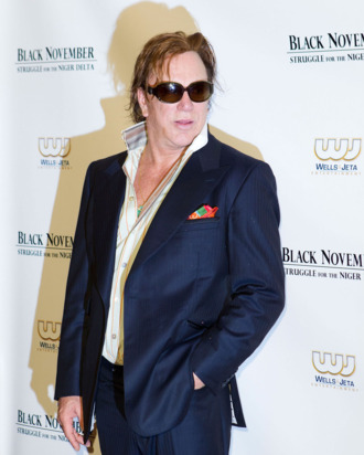 NEW YORK, NY - SEPTEMBER 26: Mickey Rourke attends the