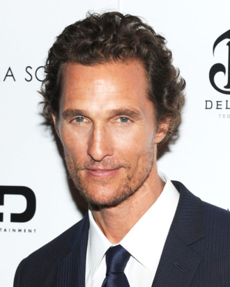 NEW YORK - JULY 23: Actor Matthew McConaughey attends The Cinema Society with Bally & DeLeon screening of LD Entertainment's