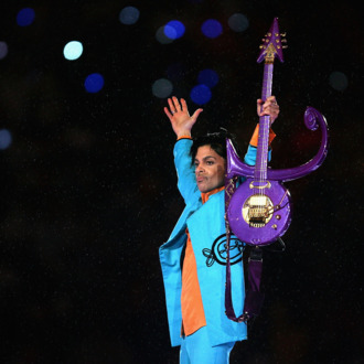 MIAMI GARDENS, FL - FEBRUARY 04: Prince performs during the