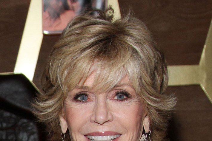 Jane Fonda at A Candid Conversation with Jane Fonda and Andy Cohen on the 40th Anniversary of her Academy Award winning role in Klute to benefit the Georgia Campaign for Adolescent Pregnancy Prevention at Darby Downstairs on October 11, 2012 in New York City.